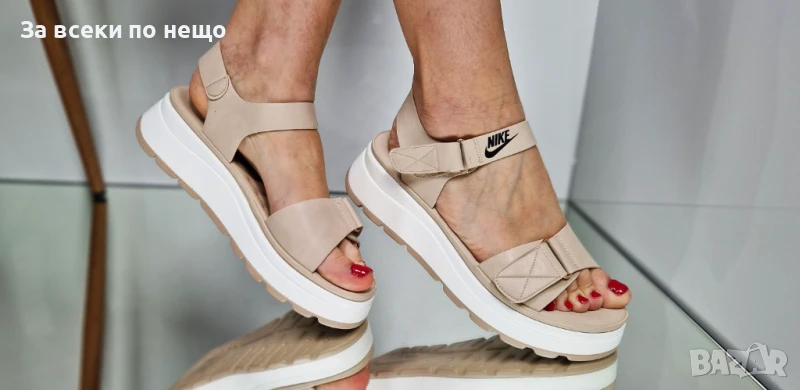 Nike Дамски Бежови Сандали Найк от 36 до 41 номер Код P737, снимка 1