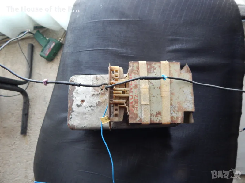 трансформатор понижаващ от 220 на 2х45 волта, снимка 1