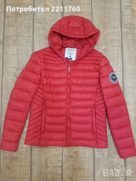 Мъжко яке бомбър с качулка , снимка 1