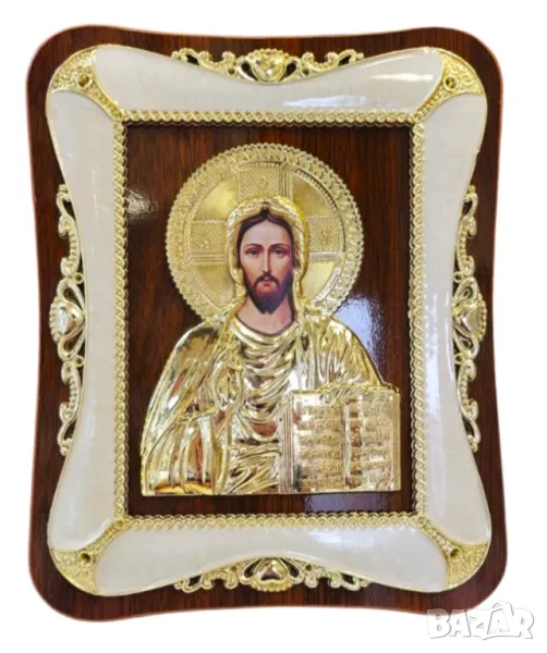 Икона Исус Христос, снимка 1