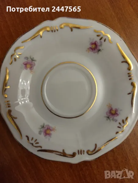 Порцеланова чиния,антик ,1957г, снимка 1