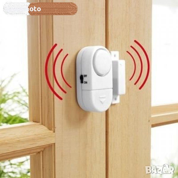 НОВИ АЛАРМИ на брой или КОМПЛЕКТ, ЛОТ Магнитна аларма за врати и прозорци  -нова, снимка 1