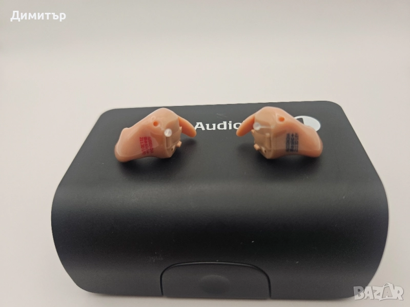 Слухов апарат Audionova Basic+ in the ear ляв и десен hearing aid Oticon Starkey, снимка 1