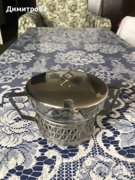 Захарница /захарници/ - 3 вида, капаче за захарница, снимка 1