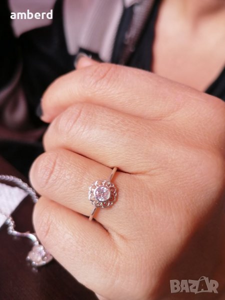 Сребърен пръстен - модел R001A, снимка 1