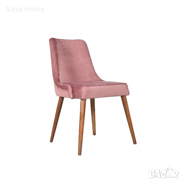 Трапезен стол, Arrossire, Розов, снимка 1