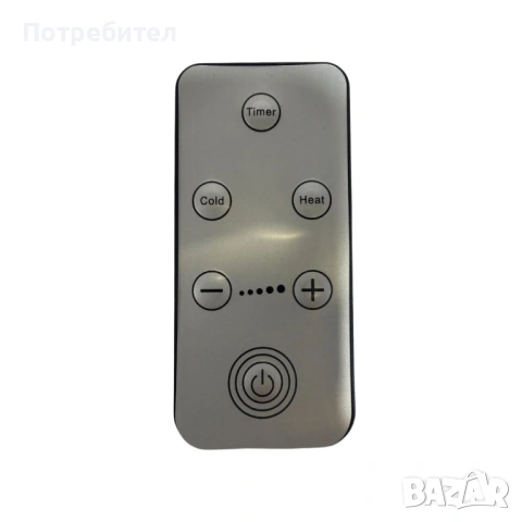 Стенен PTC отоплител и вентилатор LX-333 – 1800W, дистанционно управление и таймер, снимка 5 - Отоплителни печки - 53566967