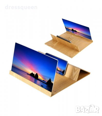 2876 Сгъваем увеличителен екран за телефон със стойка