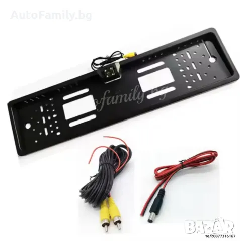 Стойка за регистрационен номер с камера, снимка 1