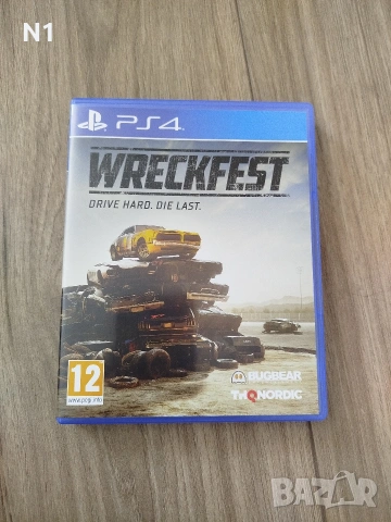 Продавам играта Wreckfest за ps4, playstation 4 