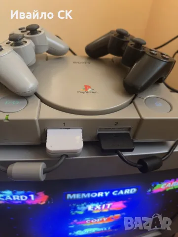 Playstation 1 +TV, снимка 2 - PlayStation конзоли - 56343332