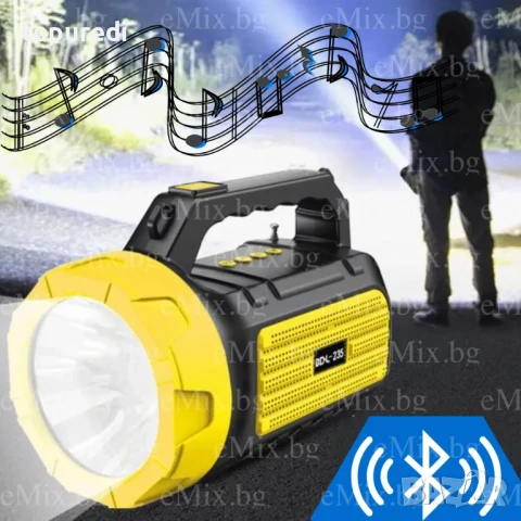 МОЩЕН СОЛАРЕН ФЕНЕР С РАДИО, BLUETOOTH