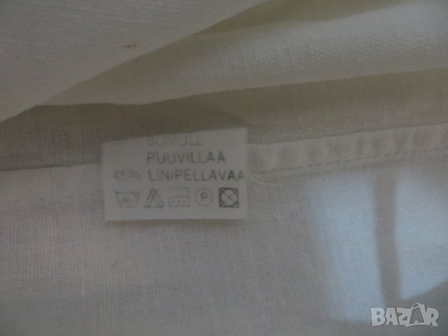 Мъжка риза с дълъг ръкав от лен Gino Bellini, снимка 4 - Ризи - 41312639