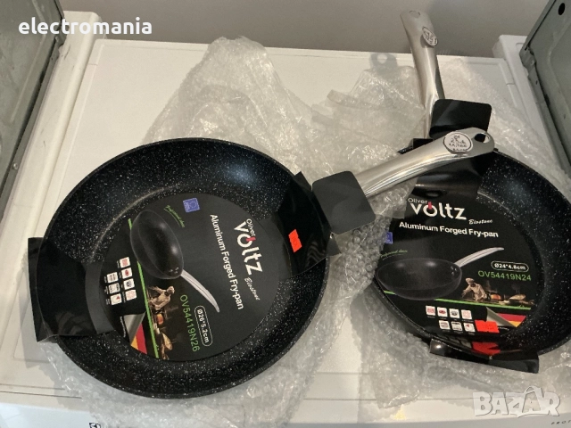 тиган Oliver Voltz OV54419N, мраморно покритие, индукция, снимка 4 - Съдове за готвене - 52469187