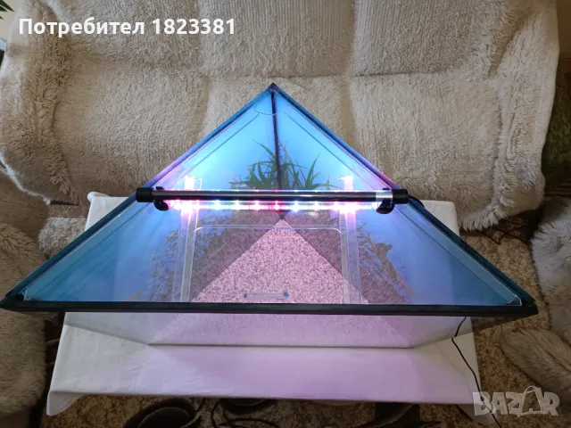 Ъглов аквариум , снимка 4 - Аквариуми - 49118973