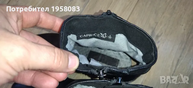 Дамски боти Caprice, естествена кожа , снимка 7 - Дамски боти - 48848453