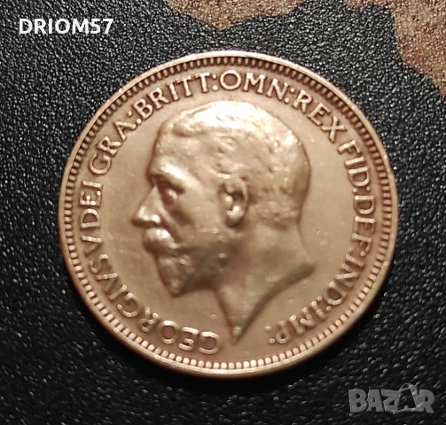 Монета Великобритания› Крал Джордж V - 1 бр. [1936], снимка 2 - Нумизматика и бонистика - 53848632