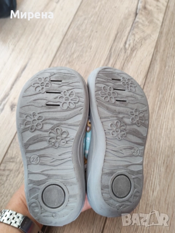 Детски дишащи пантофки със стелка от естествена кожа, снимка 3 - Детски пантофи - 52310354