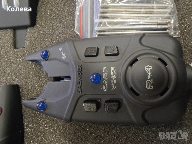 Сигнализатори Carp Voice R-4 Saenger 4+1, снимка 5 - Такъми - 53648326
