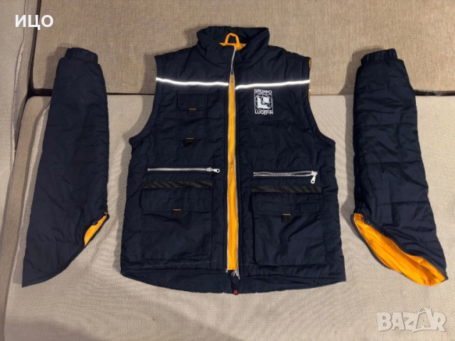 Зимно работно яке-елек Rossini since 1969, снимка 6 - Якета - 51813879