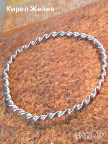 СТАРИННА СРЕБЪРНА ГРИВНА МНОГО ВИСОКА ПРОБА СРЕБРО РЕТРО ПЛЕТКА РЪЧНА МАЙСТОРСКА РАБОТА 34887, снимка 14 - Антикварни и старинни предмети - 48485606