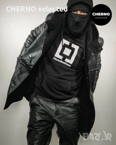 Мъжко дълго шерпа яке • палто тип дъфъл от изкуствена кожа CINQUE Faux Leather Dufflecoat - L , снимка 9 - Якета - 53670123