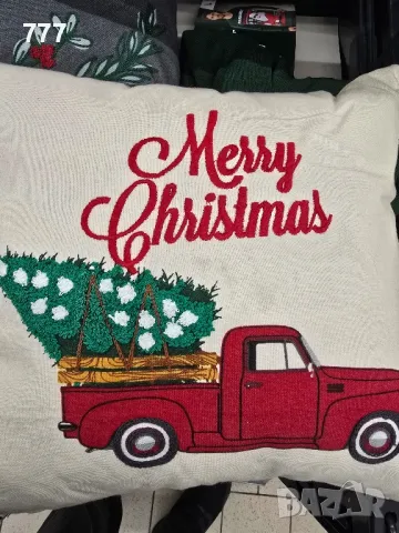 коледни възглавници , снимка 2 - Възглавници - 48226878