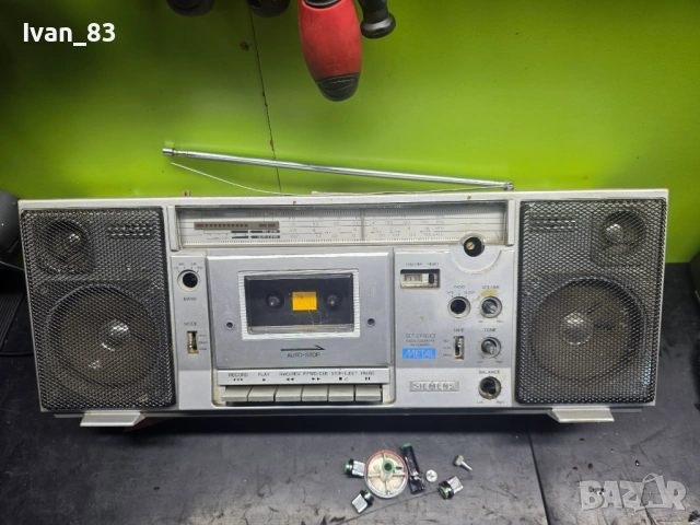 Siemens club RM 816 НА ЧАСТИ!, снимка 11 - Радиокасетофони, транзистори - 47765797