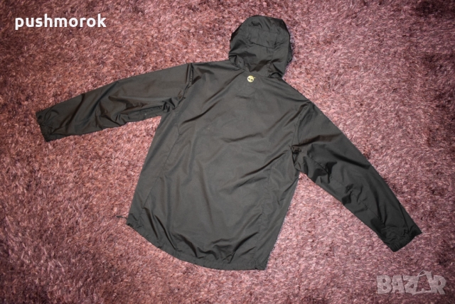 Timberland Black Waterproof Hooded Anorak Sz L, снимка 12 - Якета - 36089542