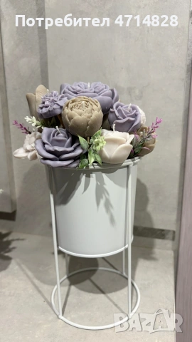 букети от соев восък , снимка 5 - Декорация за дома - 53168989