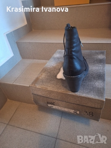 нови боти естествена кожа , снимка 7 - Дамски боти - 52513518