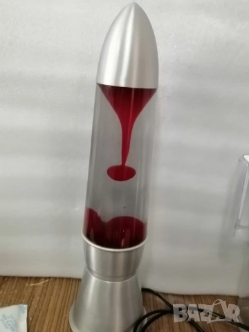 Лава-лампа, червена. , снимка 6 - Други - 53198977