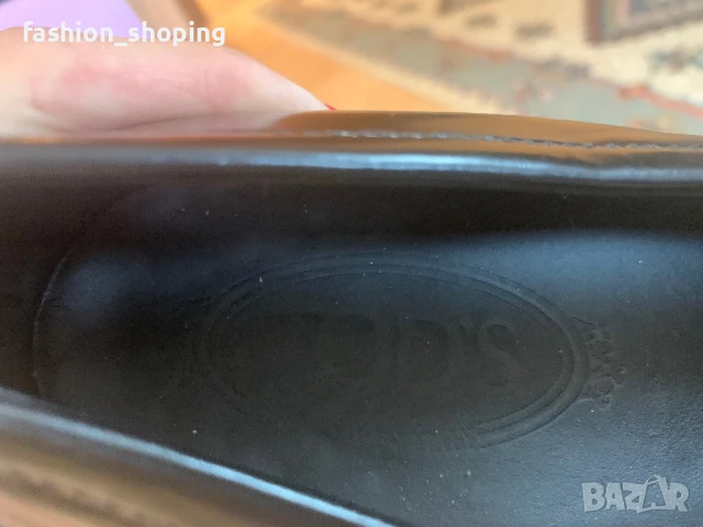 Дамски лоуфъри Tod’s, размер 39 1/2, снимка 4 - Други - 50567693