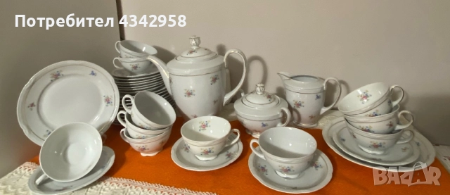 Винтидж порцелан Zeh Scherzer Bavaria (1945–1949 г.) 