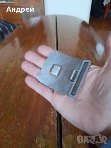 Стара тока за милиционерски,полицейски колан, снимка 3 - Други ценни предмети - 49663203