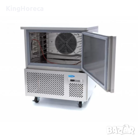 Професионален шоков фризер – бързо охлаждане и замразяване, снимка 3 - Хладилни витрини и фризери - 52686770