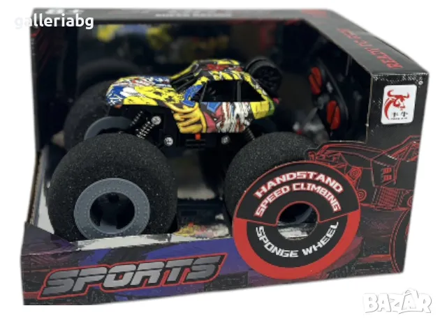 🚙 Детска каскадна кола с дистанционно управление – Sports Handstand Car