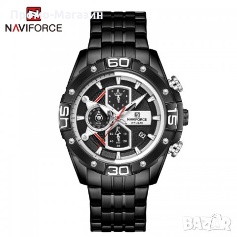 Мъжки часовник Naviforce Хронограф NF 8018 BBB. 