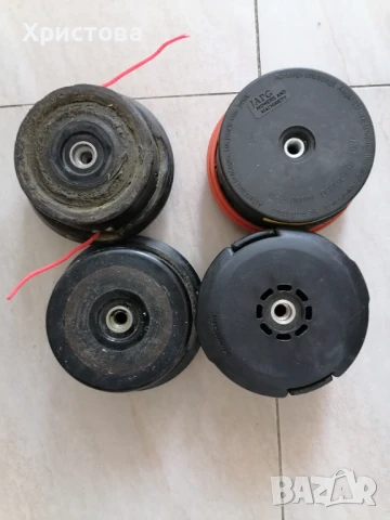 Продавам 4 кордови глави за тример MTD 52