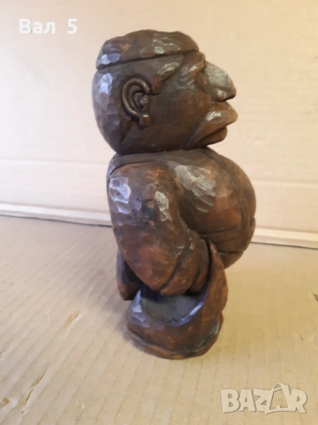 Стара дърворезба , българин с народна носия , снимка 4 - Антикварни и старинни предмети - 53076477