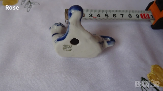 Гжелски рисувани фигури, Русия, СССР, винтидж, снимка 18 - Антикварни и старинни предмети - 53583475