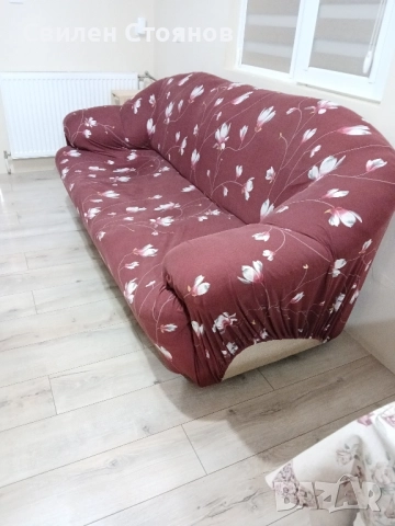 ПРОМОЦИЯ Диван тройка с функция сън, снимка 2 - Дивани и мека мебел - 52415382