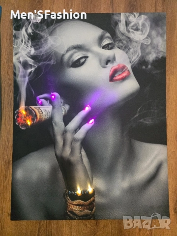 Картина с Led осветление 85/65 см, снимка 2 - Картини - 51615695