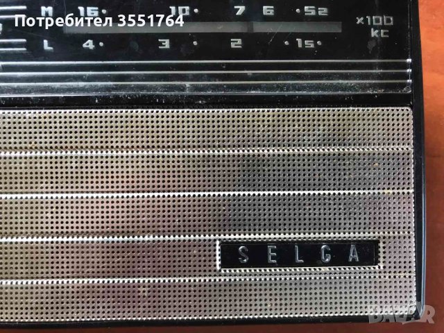 РАДИО РАДИОАПАРАТ ТРАНЗИСТОР "SELGA", снимка 5 - Радиокасетофони, транзистори - 39942875