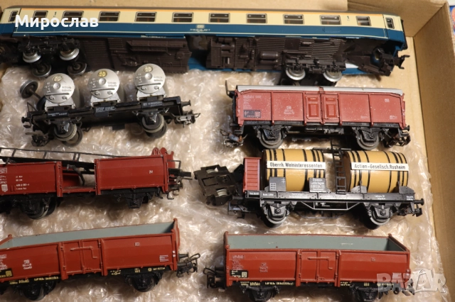 MARKLIN HO 1/87 ЛОКОМОТИВ ВАГОН ВЛАК ВЛАКЧЕ ЖП ЛОТ, снимка 3 - Влакчета, самолети, хеликоптери - 52919284