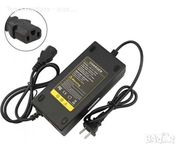 Зарядно 60V Li-ion с PC букса за електрически триколки/скутери