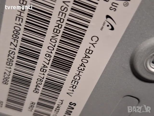 Захранваща Захранваща платка KANT_SU2e_HYBRID_PW,BKANT_SU2e_HYBRID_PW,BA43FA130, SAMSUNG UE43AU7172U, снимка 4 - Части и Платки - 48265176