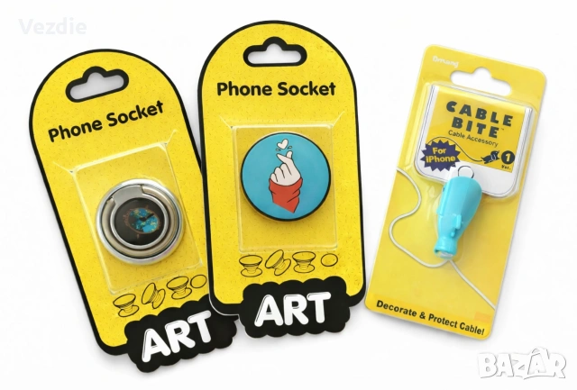 Смартфон аксесоари, снимка 3 - Селфи стикове, аксесоари - 53197343