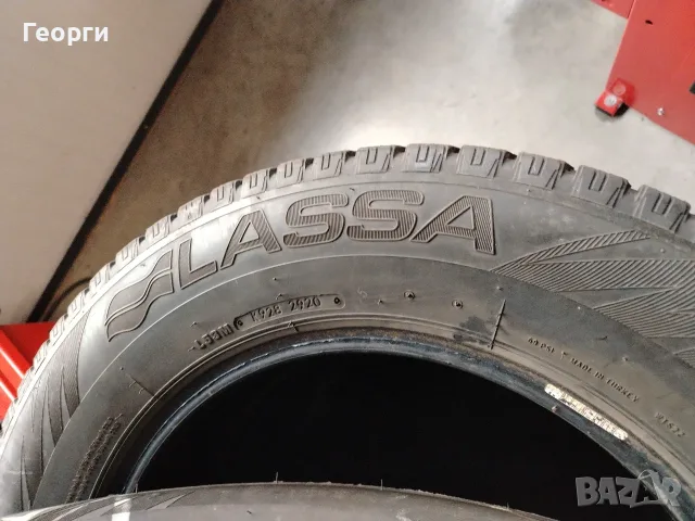 2бр.зимни гуми 205/65/16C Lassa, снимка 3 - Гуми и джанти - 56335087