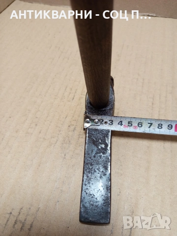 Соц Стар Ръчно Кован Кожарски Обущарски Занаятчийски Чук. Номер 498., снимка 12 - Антикварни и старинни предмети - 53114757